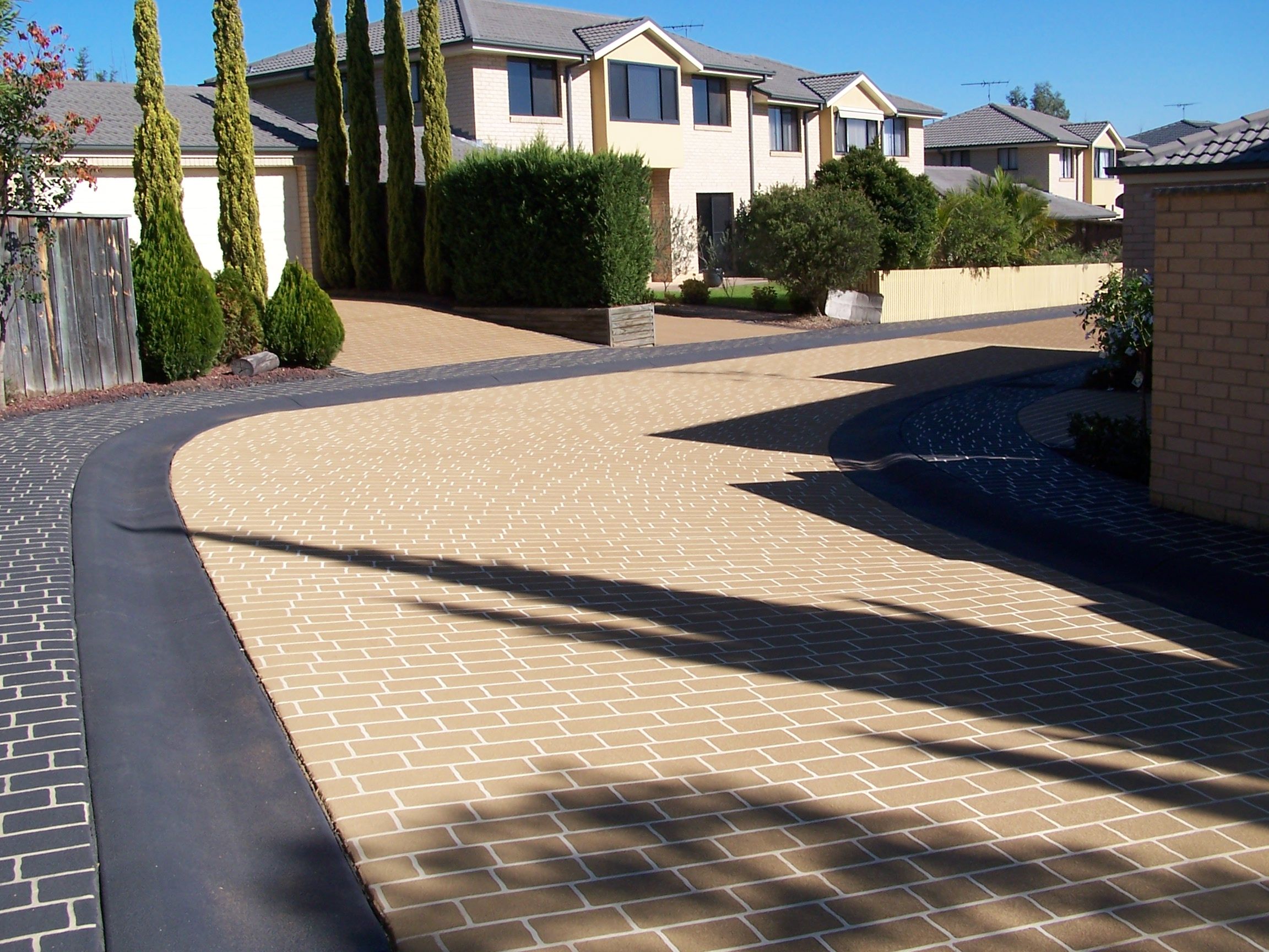Body corporate driveway resurfacing